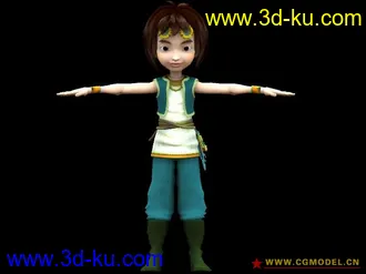 3D打印模型卡通男士Momo的图片