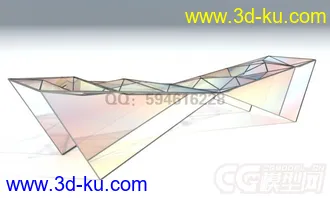 3D打印模型候车厅设计的图片
