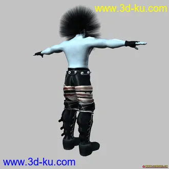 3D打印模型痞子的图片