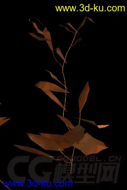 3D打印模型一组植物，花草的图片