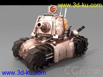 3D打印模型合金弹头坦克来袭的图片