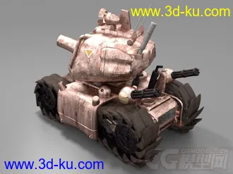 3D打印模型合金弹头坦克来袭的图片
