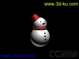3D打印模型学习==不用脑作品，雪人的图片