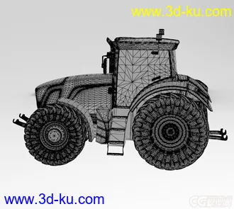 3D打印模型工程车的图片