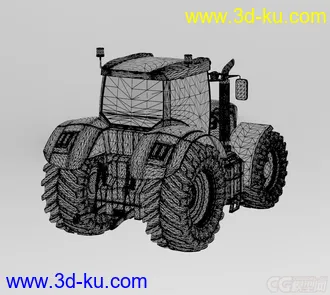 3D打印模型工程车的图片
