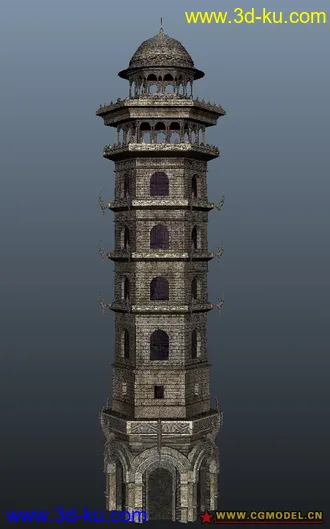 3D打印模型西亞高塔(原創)的图片