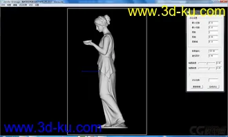 3D打印模型水瓶女神像的图片