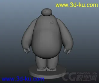 3D打印模型我的大白啊的图片