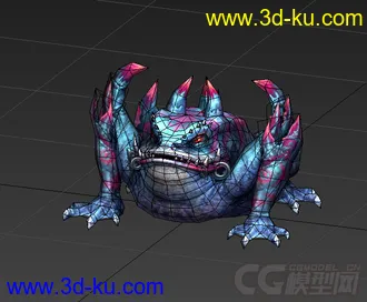 3D打印模型蛤蟆的图片
