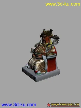 3D打印模型财神像财神像财神像的图片