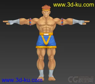 3D打印模型街霸4的图片