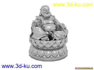 3D打印模型弥勒佛-.的图片