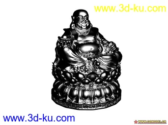 3D打印模型弥勒佛-.的图片