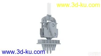 3D打印模型弹簧振动锤的图片
