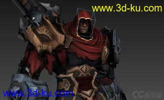 3D打印模型暗黑血统 主角的图片