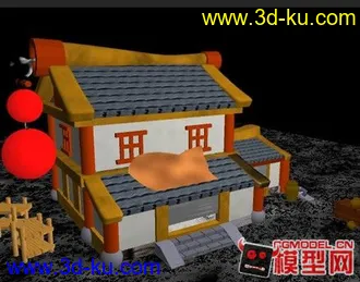 3D打印模型可爱小房子的图片