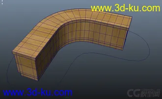 3D打印模型转角桌拐角办公桌的图片