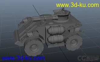 3D打印模型坦克克克的图片