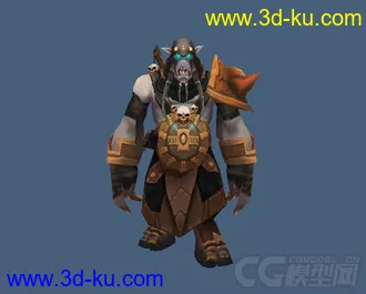 经典网游魔兽世界模型带动画第一季的图片