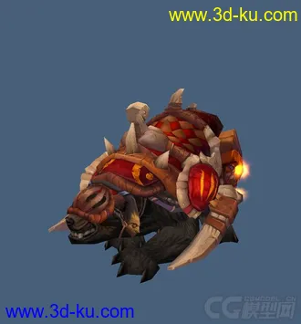 经典网游魔兽世界模型带动画第一季的图片