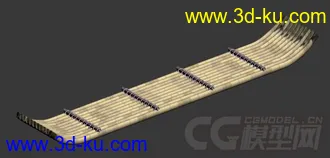 3D打印模型免费竹筏的图片