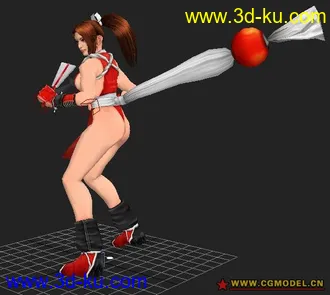 3D打印模型不知火舞的图片