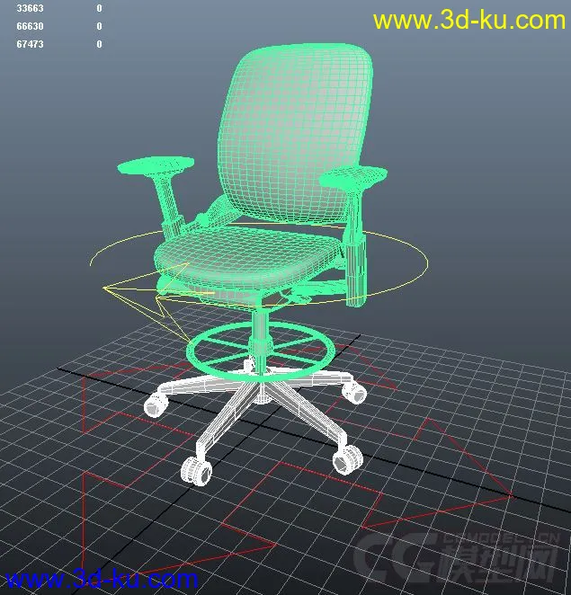 办公室转椅模型的图片7