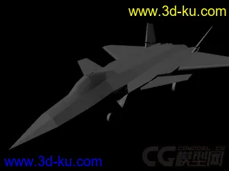 3D打印模型歼20 简模的图片