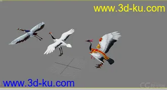 3D打印模型仙鹤专题的图片