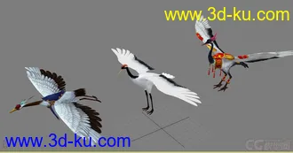 3D打印模型仙鹤专题的图片