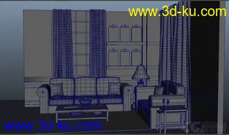 3D打印模型室内的图片