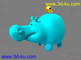 3D打印模型小鸭子的图片