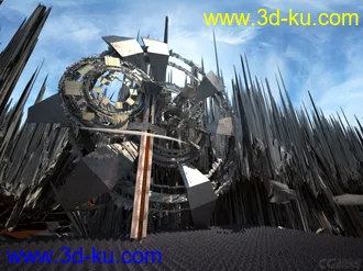 3D打印模型=-=剑山比武台的图片