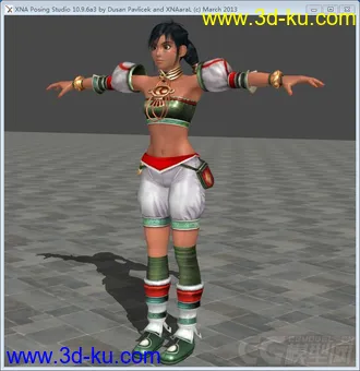 3D打印模型灵魂能力2 女角色2的图片
