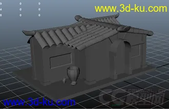 3D打印模型房屋的图片