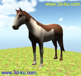 3D打印模型马的图片