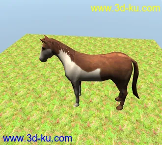 3D打印模型马的图片