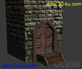 3D打印模型古塔的图片