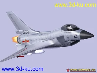 3D打印模型歼十-简模的图片