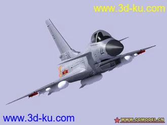 3D打印模型歼十-简模的图片