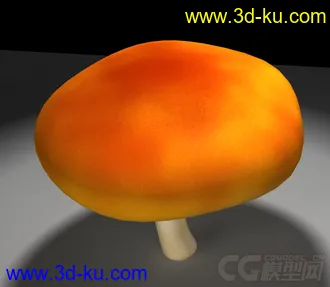 3D打印模型随手做的蘑菇！的图片