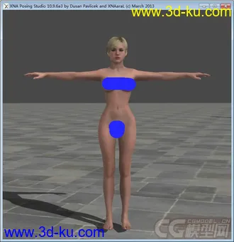3D打印模型生化危机女主角：雪莉的图片