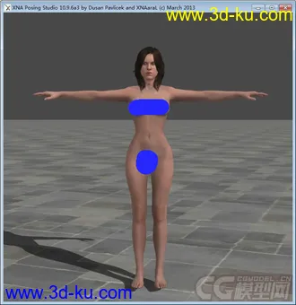 3D打印模型生化危机女主角：海伦娜的图片