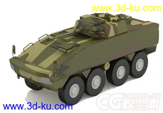 装甲车模型带贴图的图片
