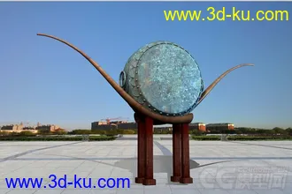 3D打印模型铜鼓的图片