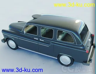 3D打印模型老爷车的图片