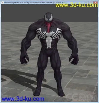 3D打印模型邪恶蜘蛛侠的图片