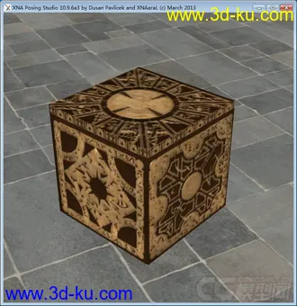 3D打印模型魔盒的图片