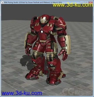 3D打印模型复仇者联盟——反浩克装甲的图片