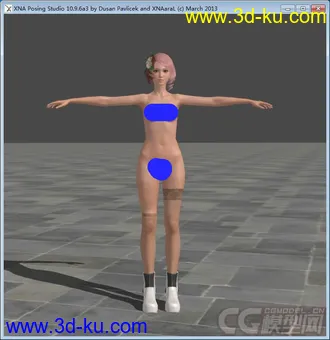 3D打印模型铁拳女角色——艾丽莎的图片